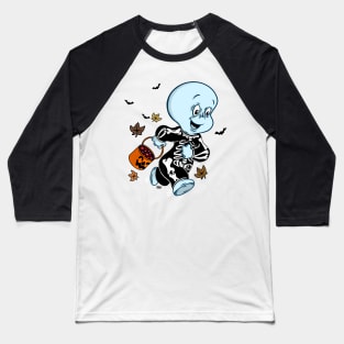 Casper Halloween Baseball T-Shirt